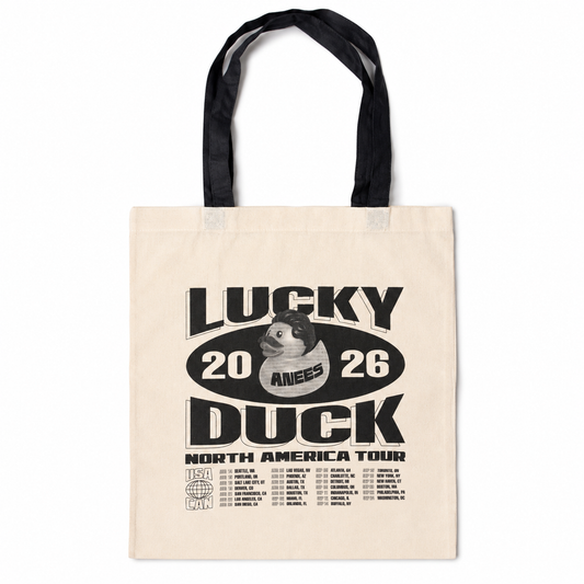 2026 Anees Tour - Rubbery Ducky Tote Bag